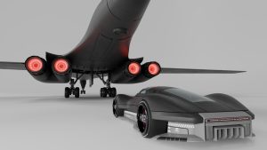 Сучасний транспортер для літаючих автомобілів