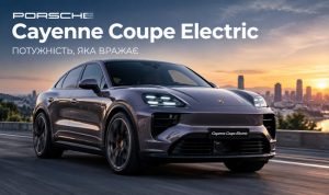 Porsche Cayenne Coupe Electric потужність яка вражає